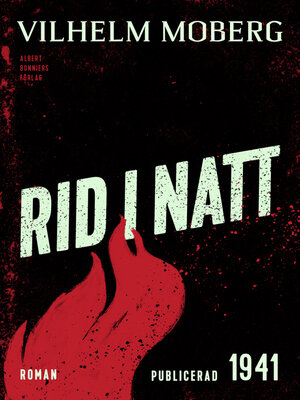 cover image of Rid i natt